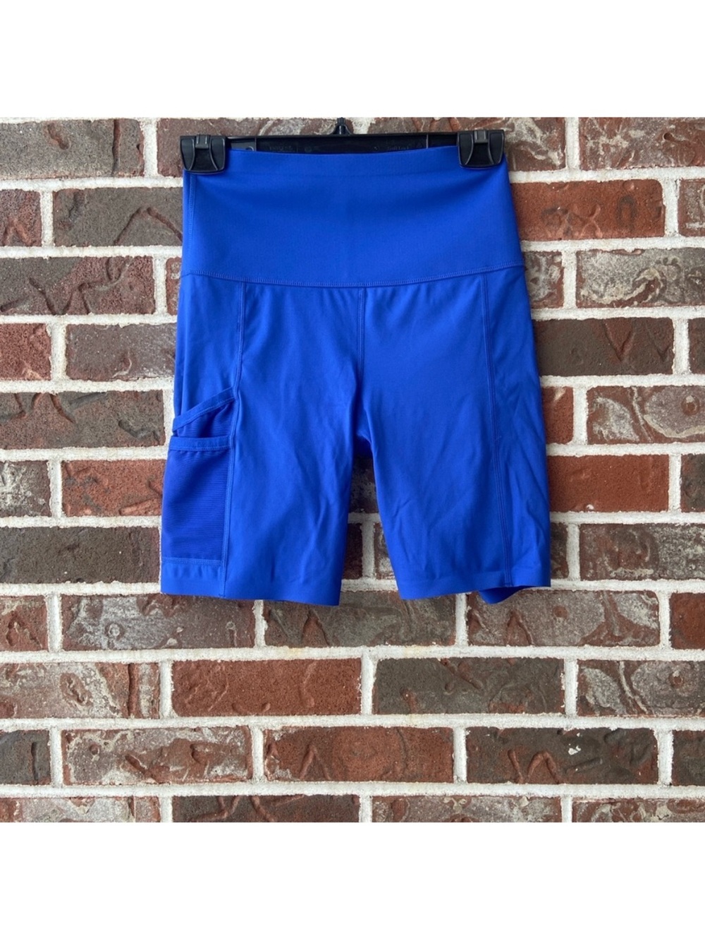 knix Women's High-Waist Bike Shorts - Royal Blue